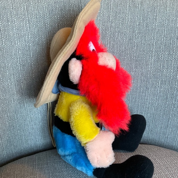 Yosemite Sam 10.5” Plush Doll 1987 Warner Bros. Looney Tunes - Picture 6 of 16